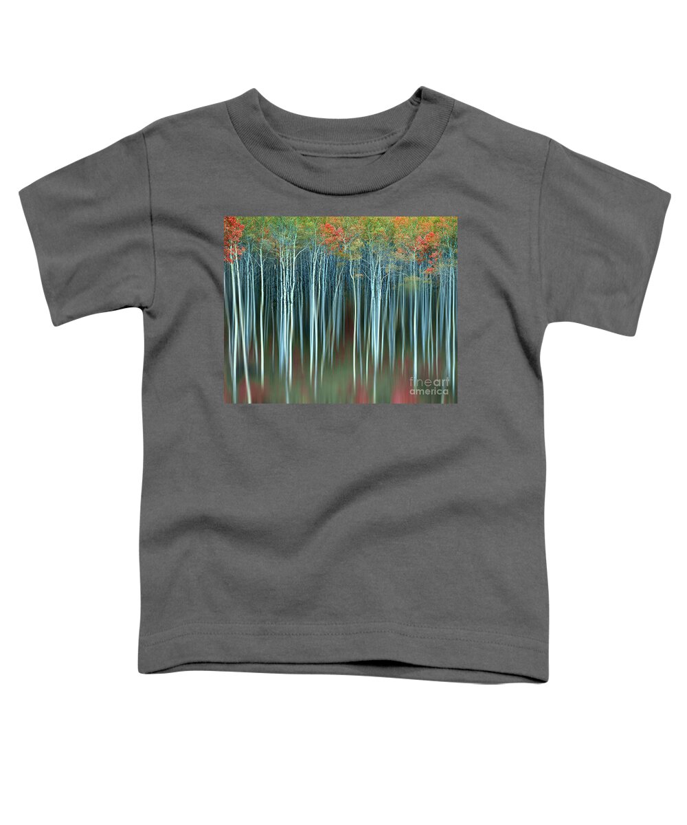 Abstract Toddler T-Shirt featuring the photograph Army of Trees #1 by Edmund Nagele FRPS