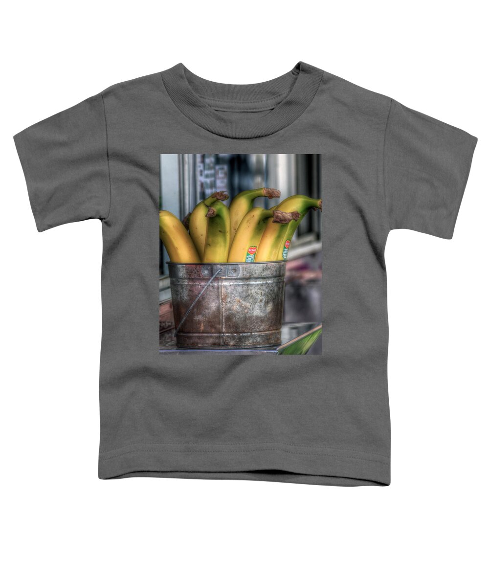 Fruit Toddler T-Shirt featuring the photograph Bananas #1 by Bill Owen