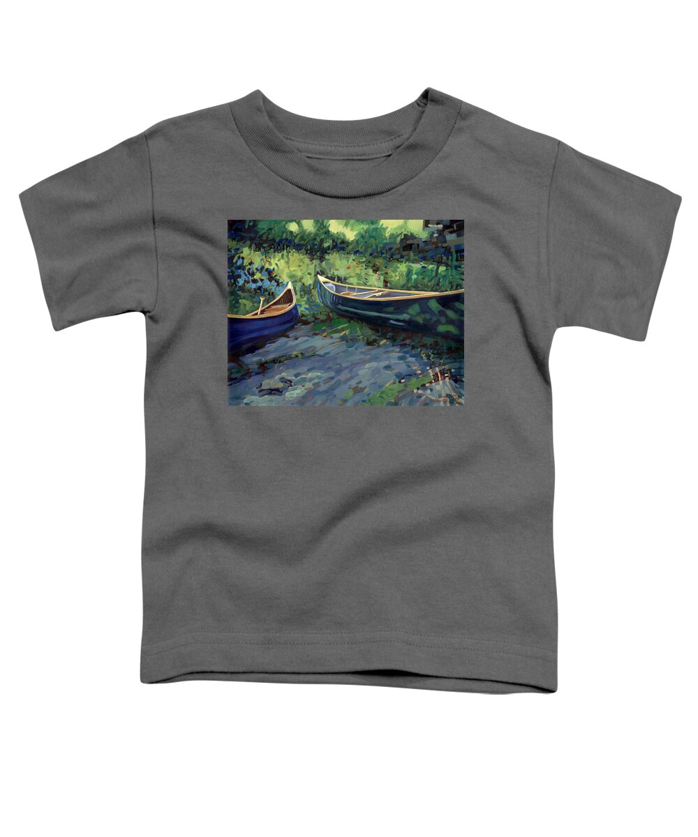 Chadwick Toddler T-Shirt featuring the painting Paradise #1 by Phil Chadwick