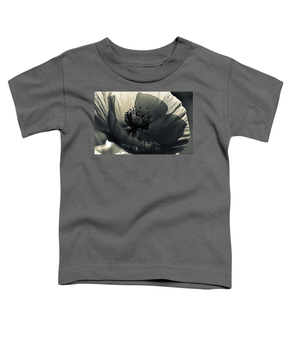 Poppy Toddler T-Shirt featuring the photograph Poppy #1 by Marysue Ryan