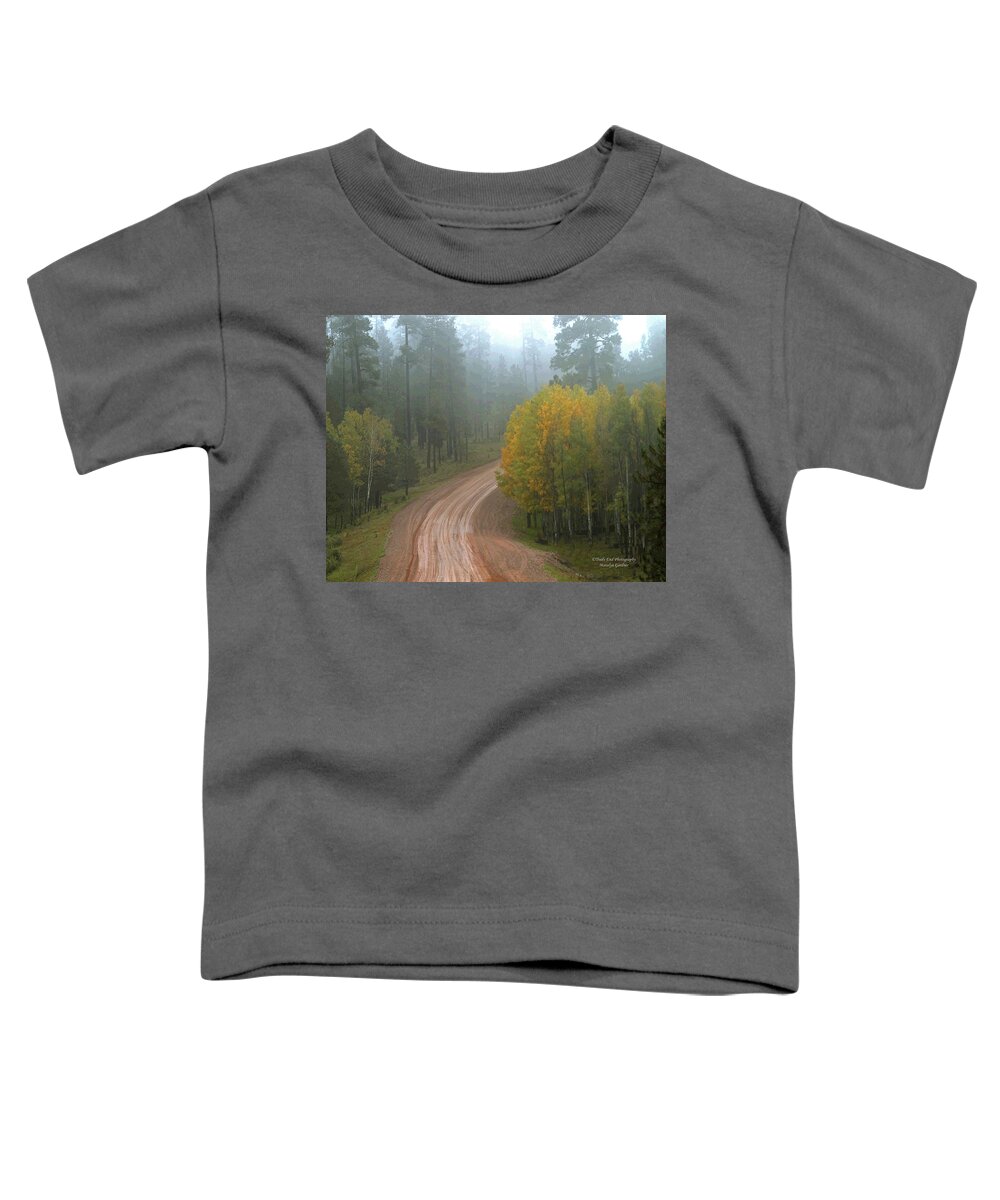 Rim Toddler T-Shirt featuring the photograph Rim Road by Matalyn Gardner