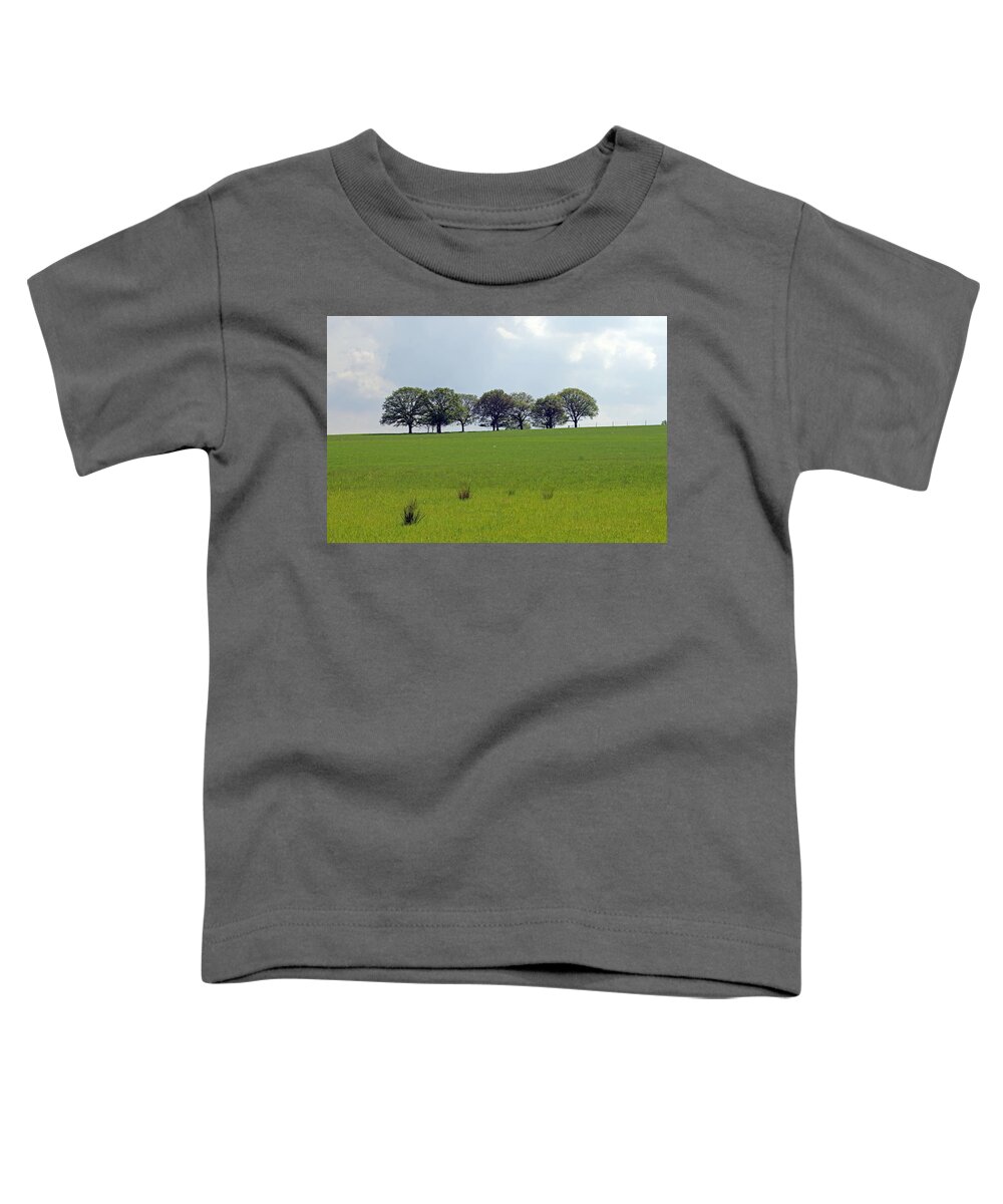 Tree Line Toddler T-Shirt featuring the photograph Tree line #1 by Tony Murtagh