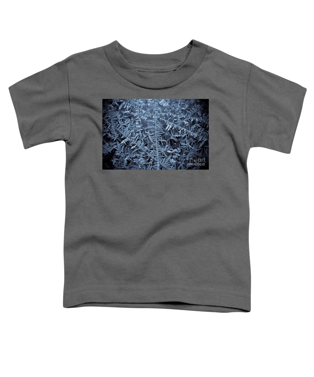 Frost Toddler T-Shirt featuring the photograph 3D Frost by Cheryl Baxter