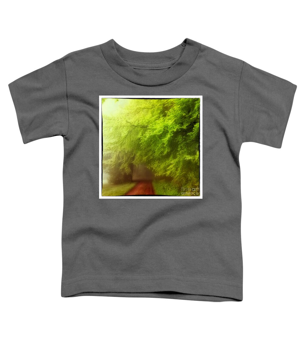 Romantic Toddler T-Shirt featuring the photograph Romantic forest landscape #4 by Gina Koch