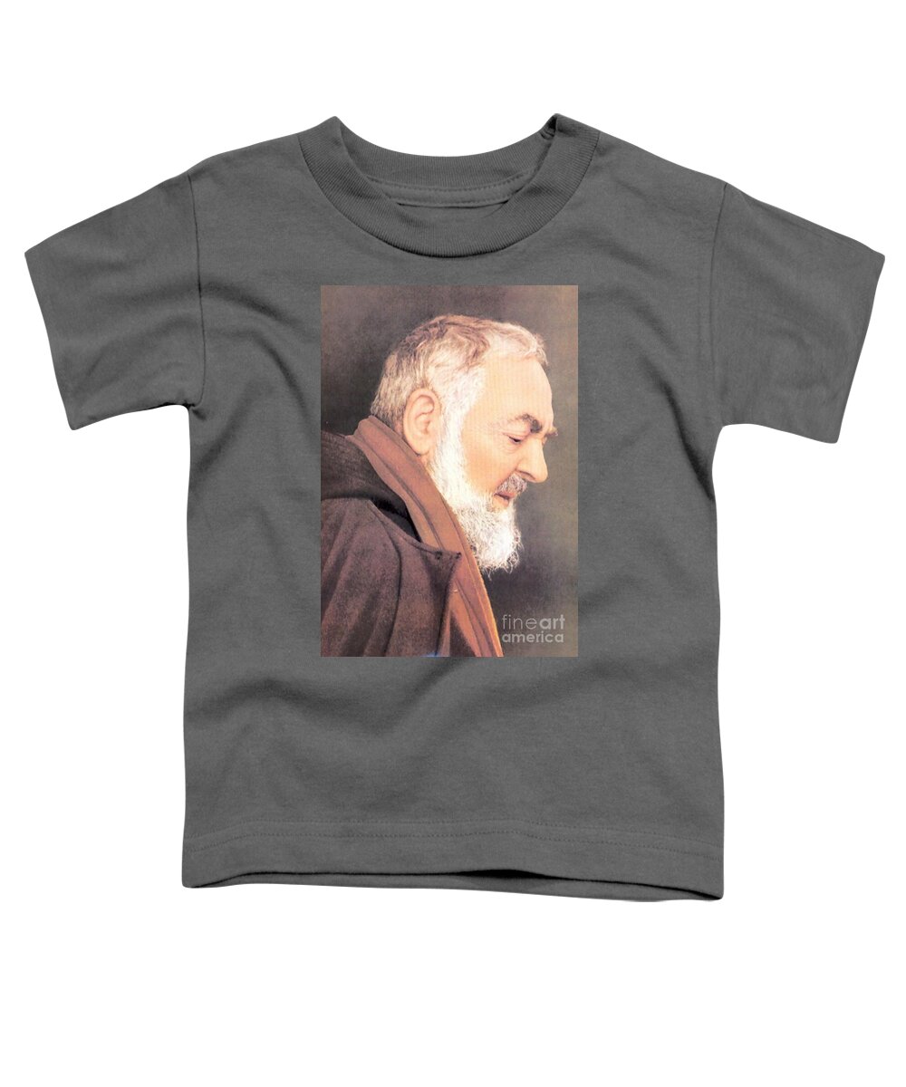 Father Toddler T-Shirt featuring the photograph Padre Pio by Matteo TOTARO