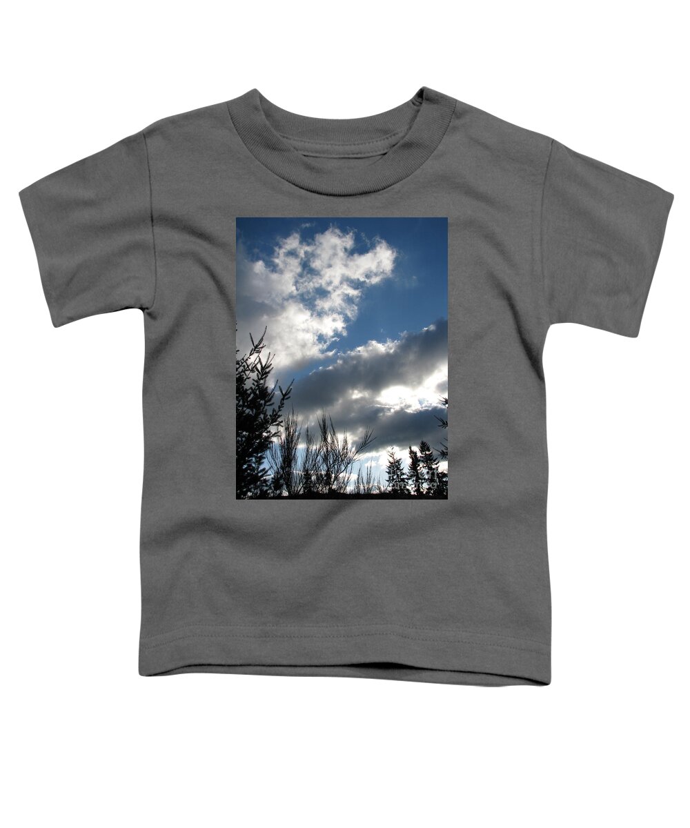 Sky Toddler T-Shirt featuring the photograph A Forever Kind Of Day by Rory Siegel