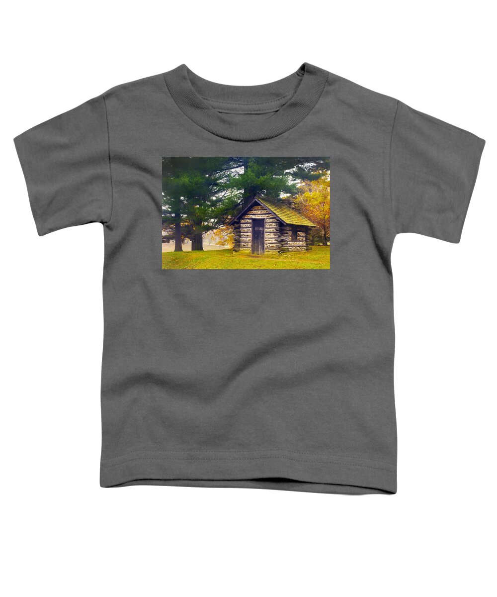 Autumn Toddler T-Shirt featuring the photograph A Valley Forge Autumn by Paul W Faust - Impressions of Light