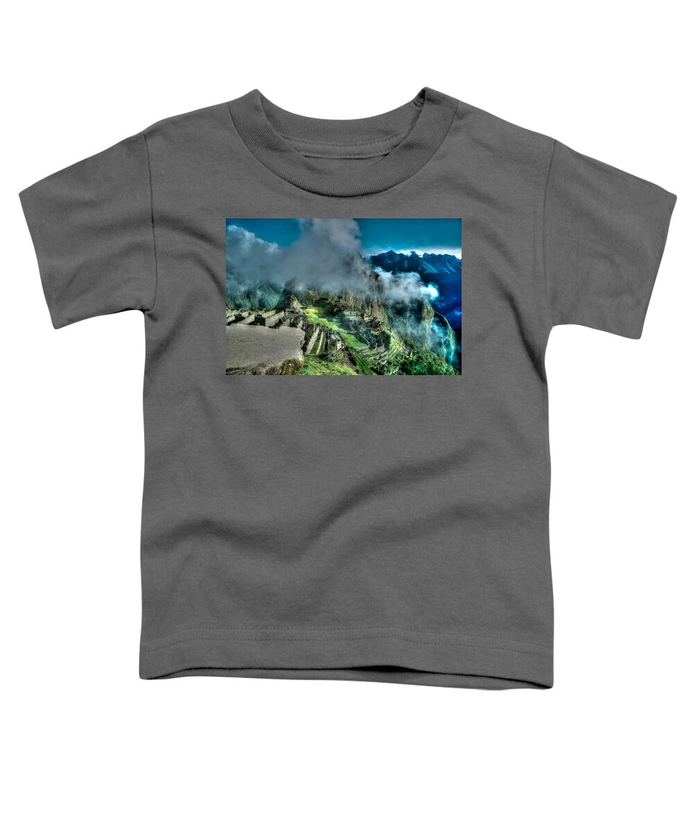 Photograph Toddler T-Shirt featuring the photograph Above The Clouds by Richard Gehlbach