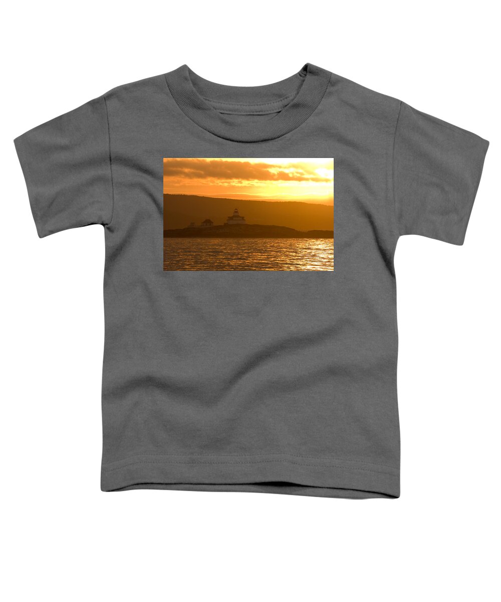 Acadia National Park Toddler T-Shirt featuring the photograph Acadia Lighthouse by Sebastian Musial