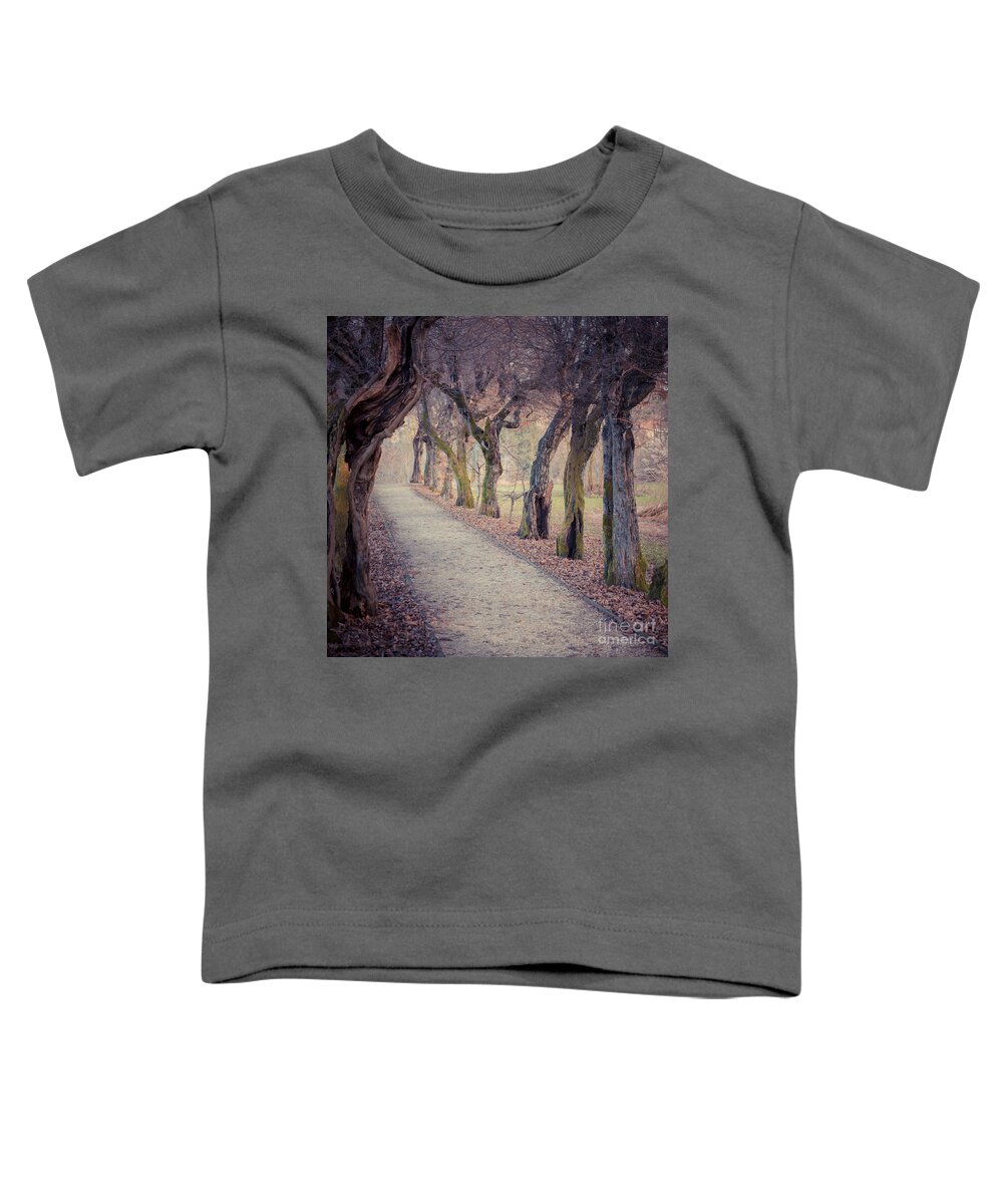 Austria Toddler T-Shirt featuring the photograph Alley - Square by Hannes Cmarits