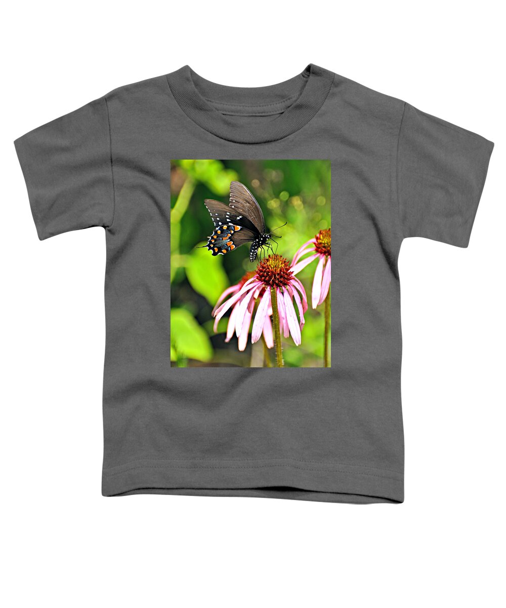 Butterfly Toddler T-Shirt featuring the photograph Amazing Butterfly by Marty Koch
