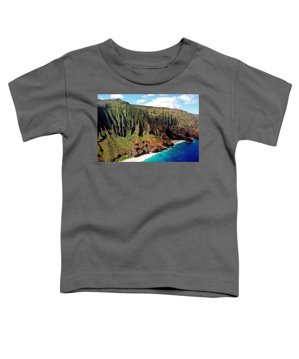 Landscape Toddler T-Shirt featuring the photograph Ancestral Towers by Richard Gehlbach