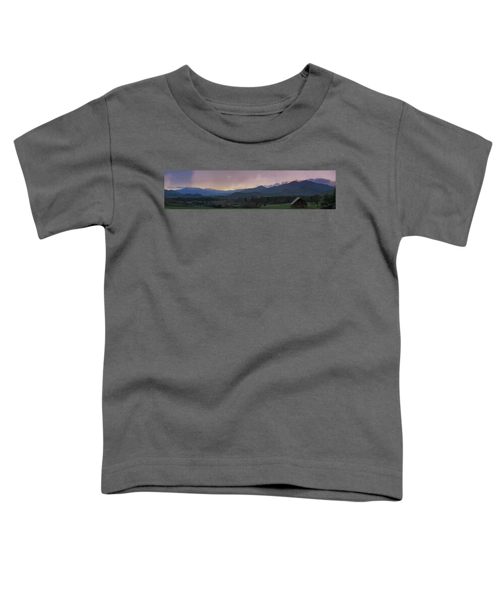 Applegate Valley Toddler T-Shirt featuring the photograph Applegate Valley SE Winter Evening by Mick Anderson
