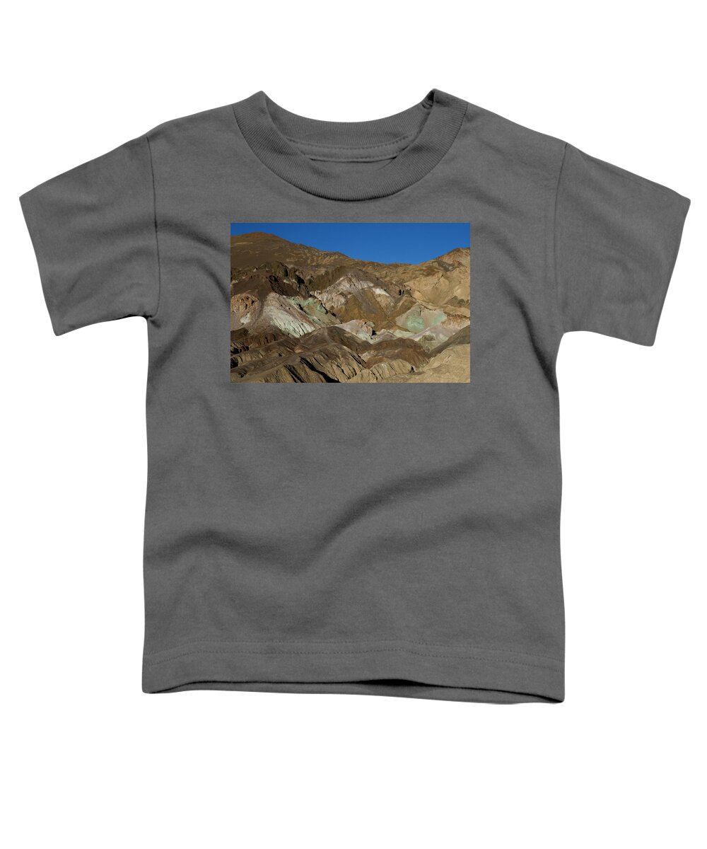 Death Valley Toddler T-Shirt featuring the photograph Artist Palette Formation by Greg Kluempers