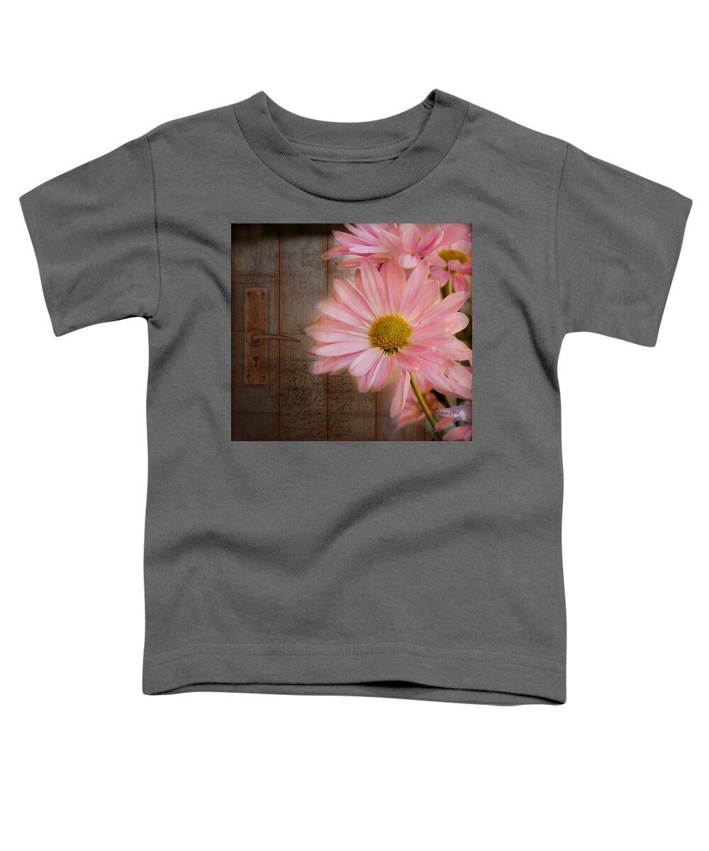 At The Door Toddler T-Shirt featuring the photograph At The Door by Bellesouth Studio