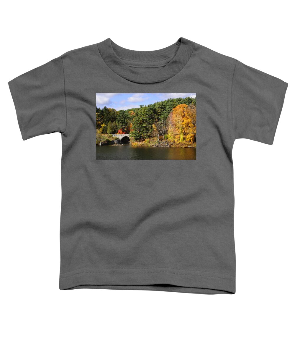 Autumn Toddler T-Shirt featuring the photograph Autumn Hillside by Luke Moore