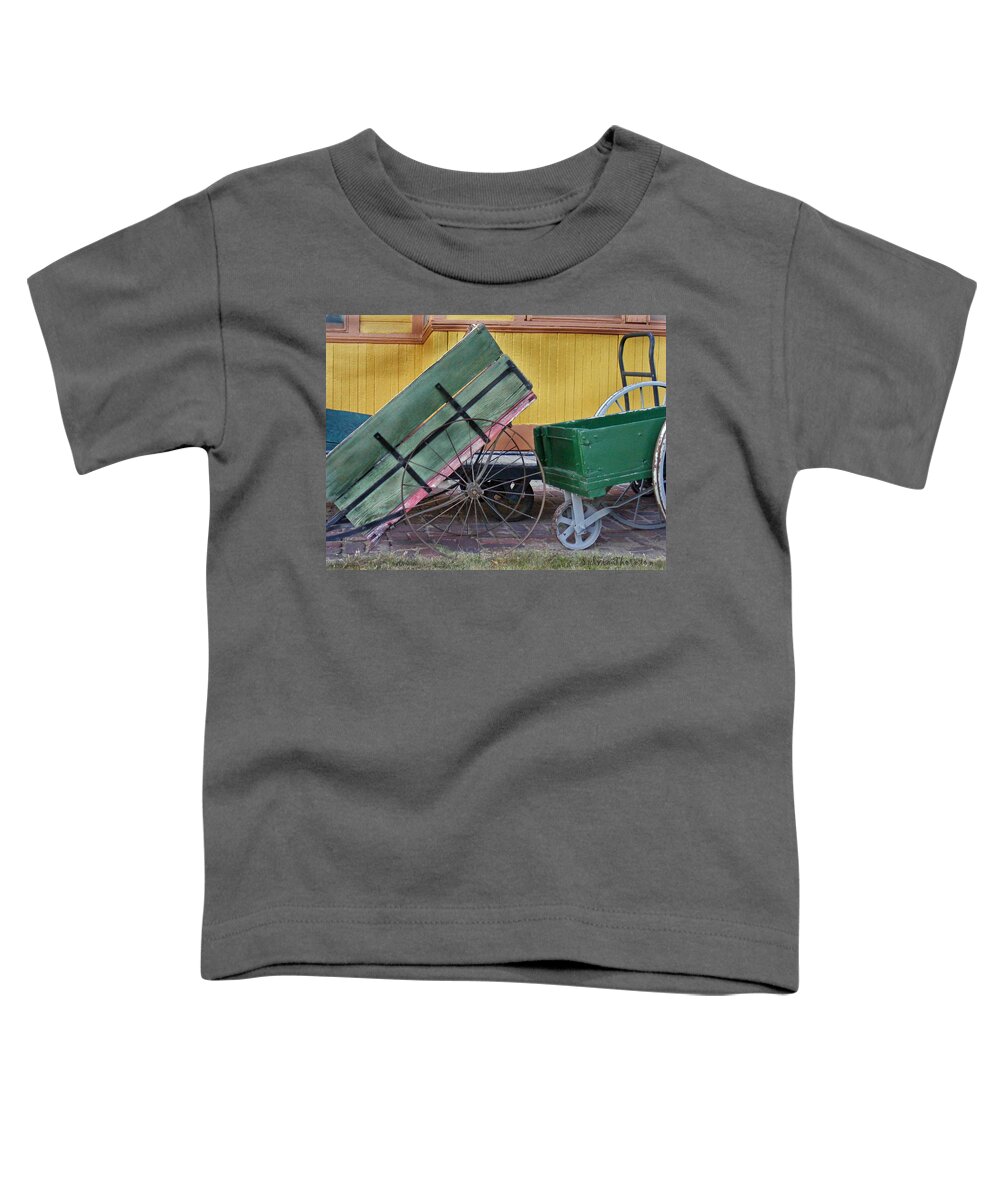 Depot Toddler T-Shirt featuring the photograph Back in the Day by Sylvia Thornton