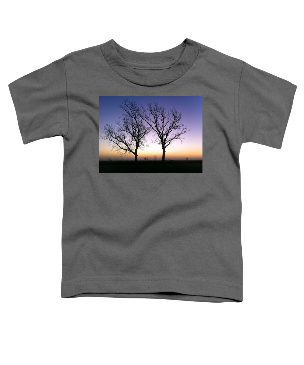 Winter Toddler T-Shirt featuring the photograph Bare Bones by Tim Stanley