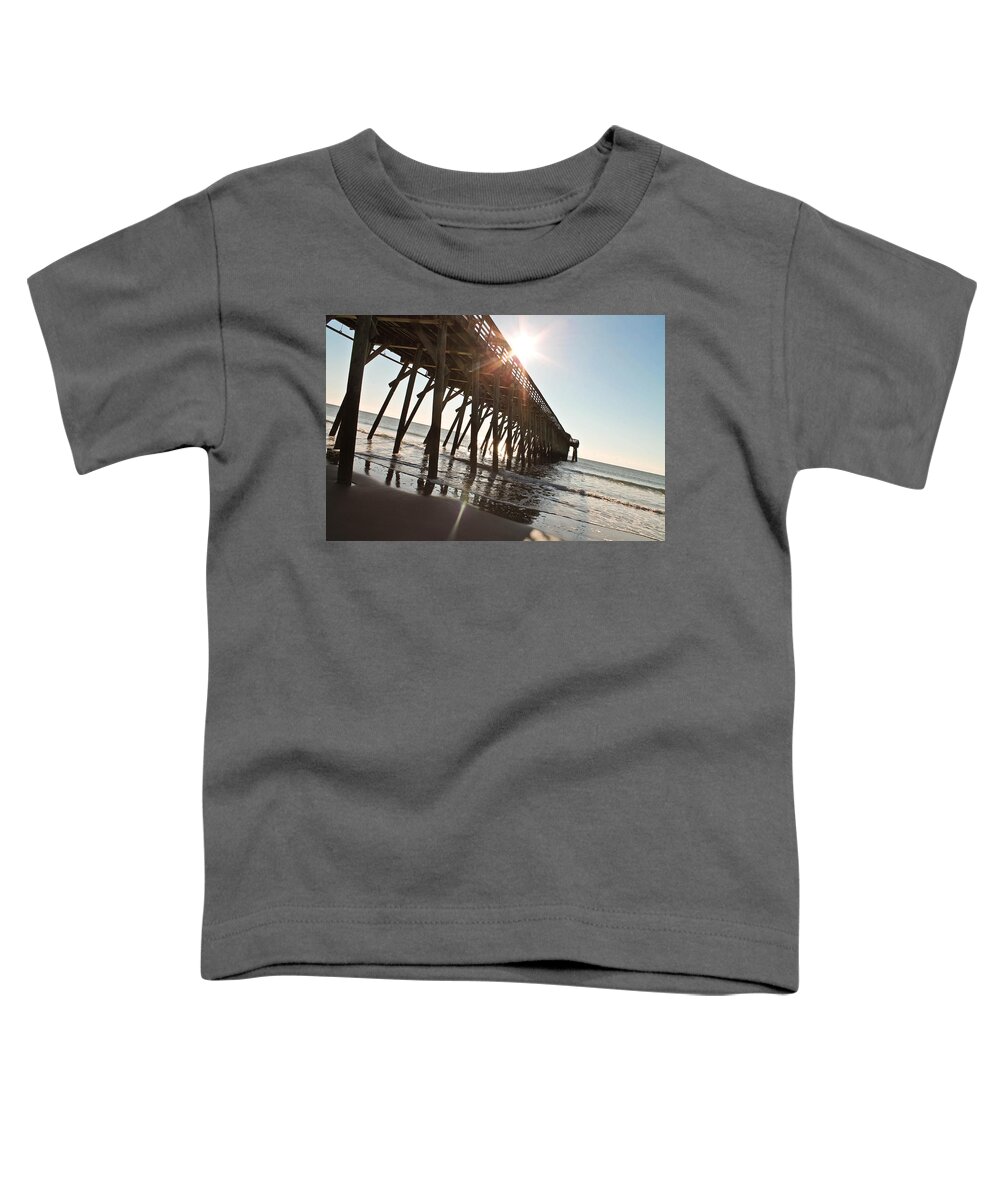 Myrtle Beach State Park Toddler T-Shirt featuring the photograph Beach's Beauty by Jessica Brown