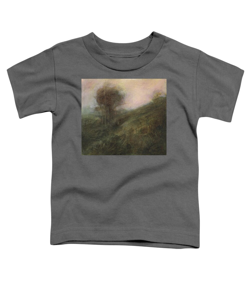 David Ladmore Toddler T-Shirt featuring the painting Beacon Hill September by David Ladmore
