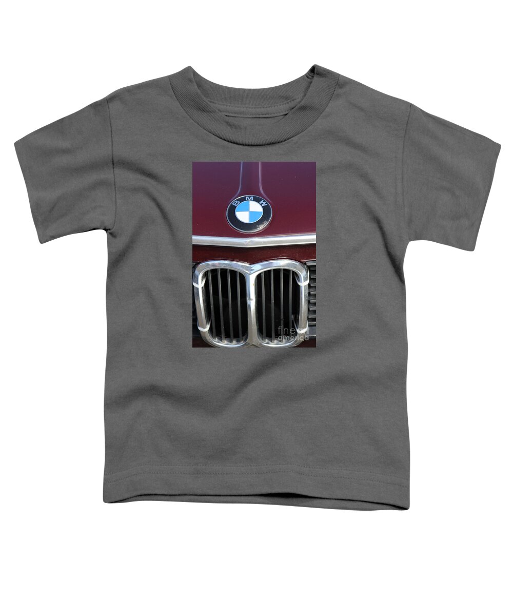 Bmw Toddler T-Shirt featuring the photograph BMW Vintage by Alice Terrill
