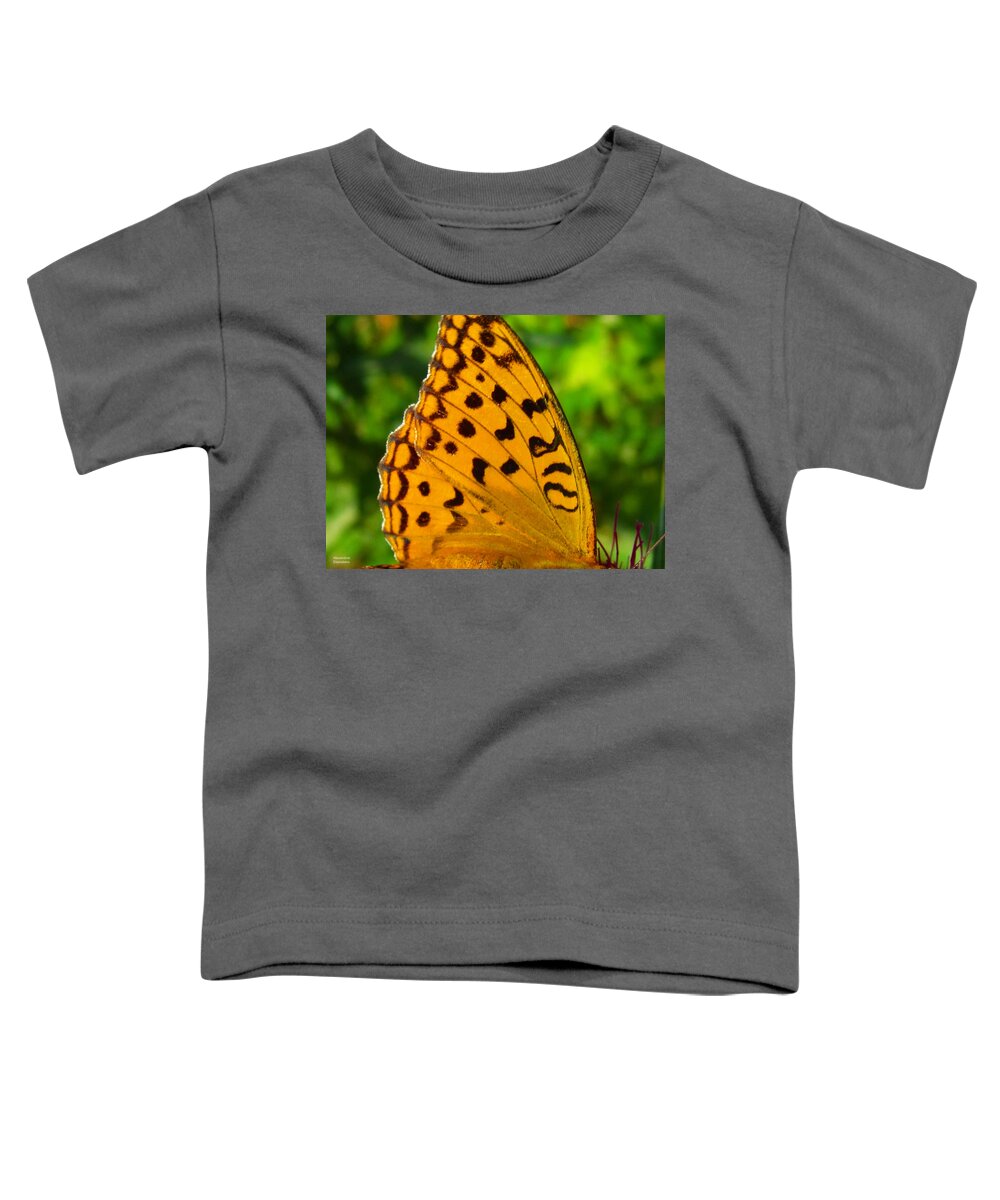 Alexandros Daskalakis Butterfly Toddler T-Shirt featuring the photograph Butterfly Petal by Alexandros Daskalakis