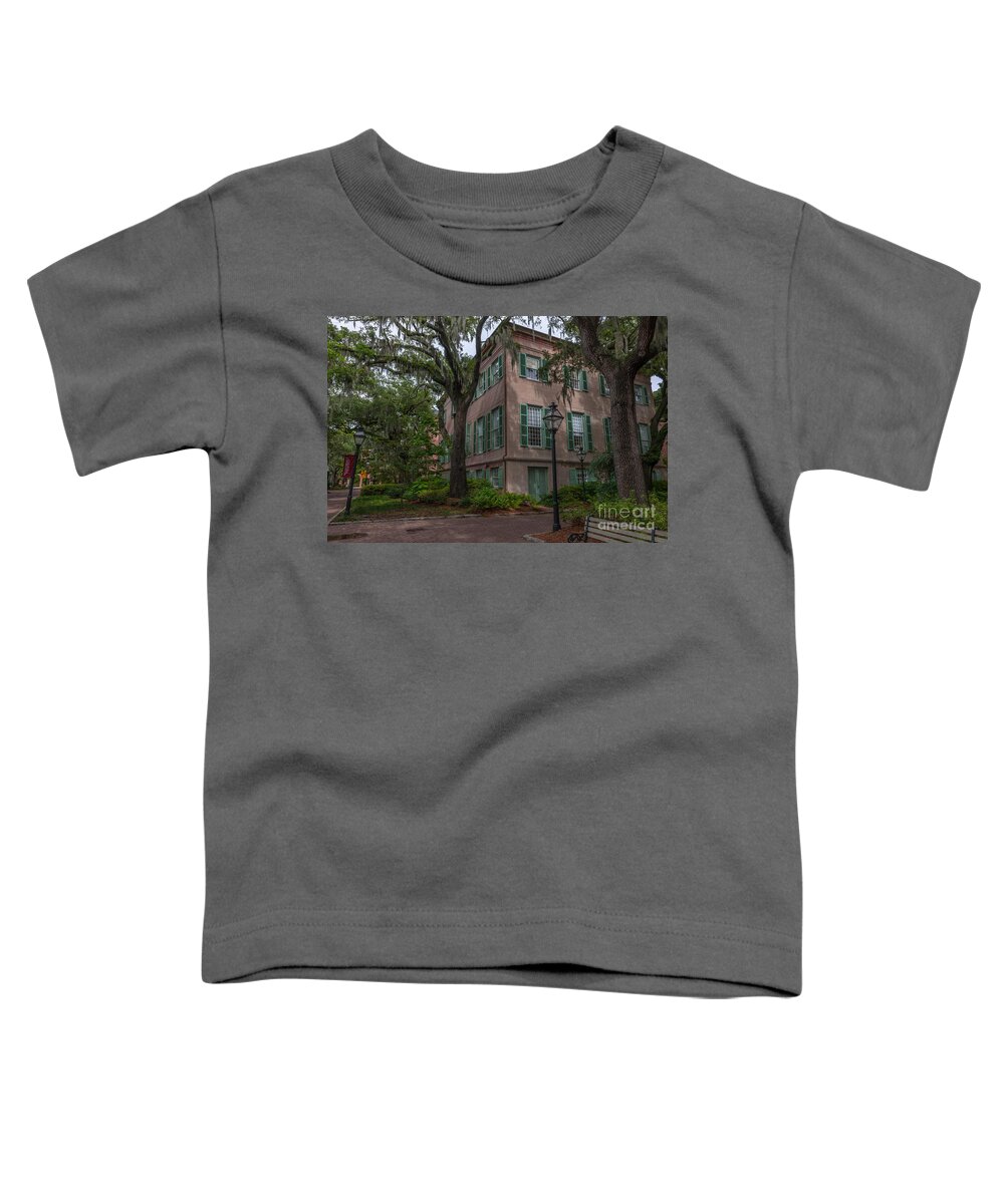 College Of Charleston Toddler T-Shirt featuring the photograph Campus Walk by Dale Powell