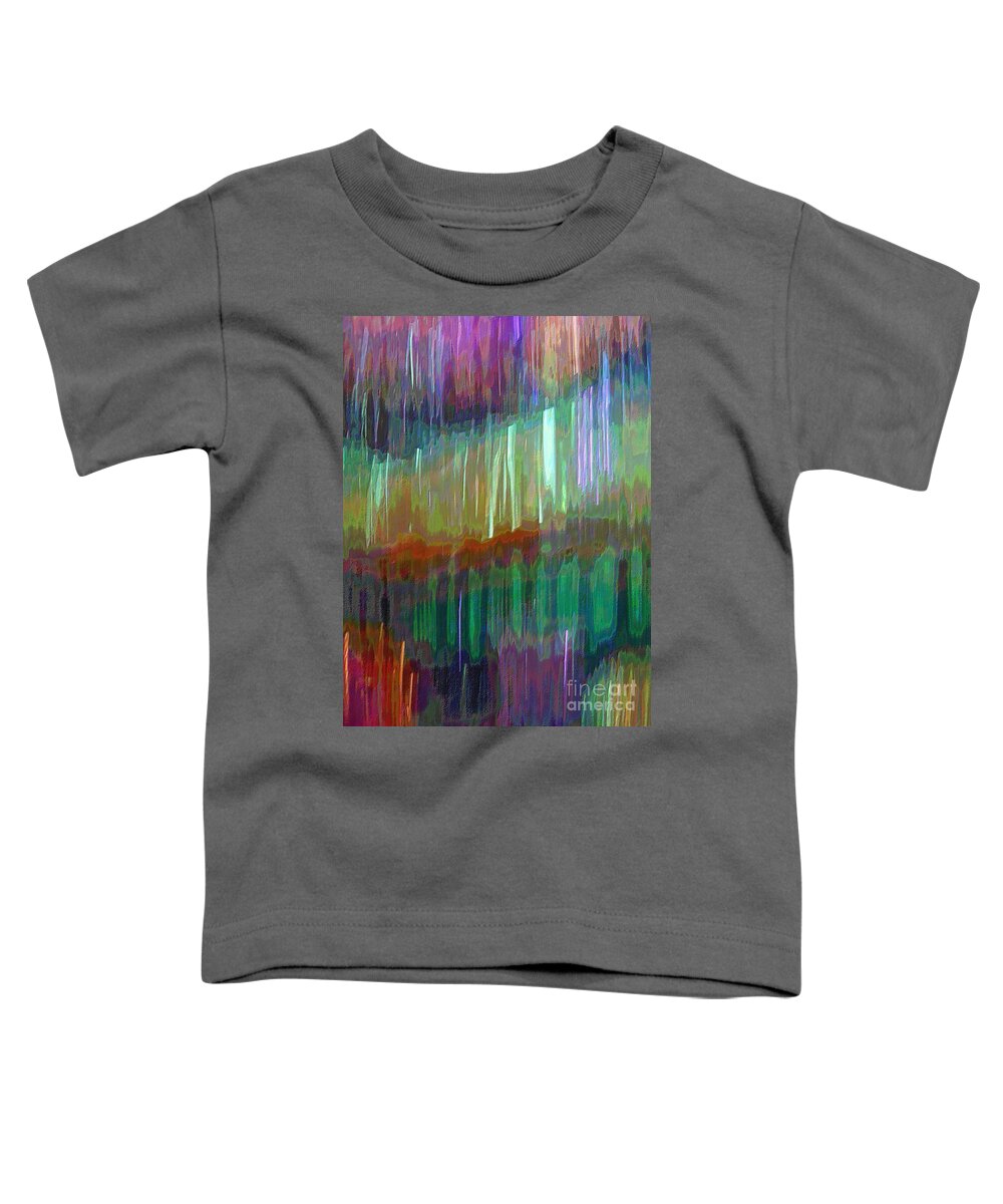Celeritas Toddler T-Shirt featuring the mixed media Celeritas 23 by Leigh Eldred