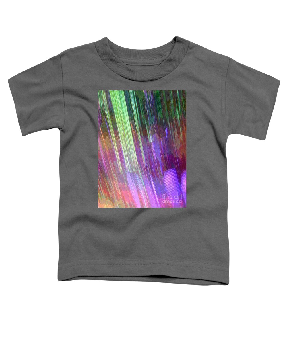 Celeritas Toddler T-Shirt featuring the mixed media Celeritas 4 by Leigh Eldred