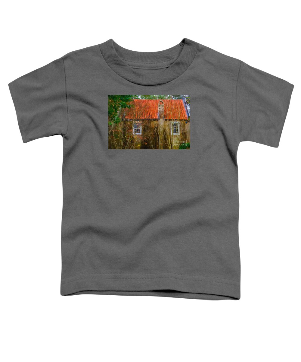 Charleston Toddler T-Shirt featuring the photograph Charleston Carriage House by Dale Powell