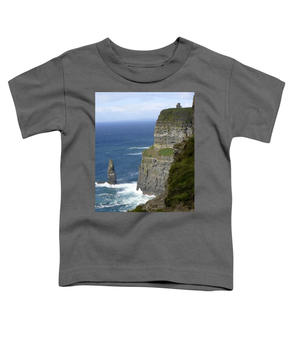 Travel Toddler T-Shirt featuring the photograph Cliffs of Moher 7 by Mike McGlothlen