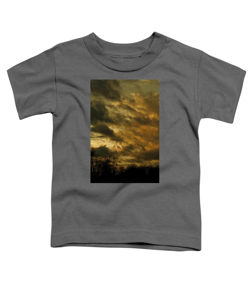 Clouds After Sunset Toddler T-Shirt featuring the photograph Clouds After Sunset by Daniel Reed