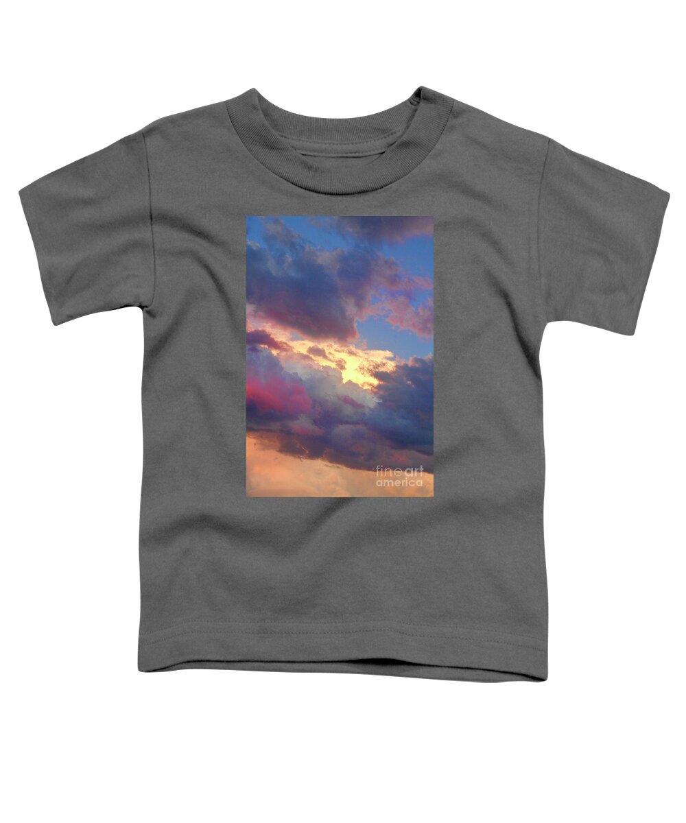 Sunsets Toddler T-Shirt featuring the photograph Cloudscape Portrait 52 by James BO Insogna