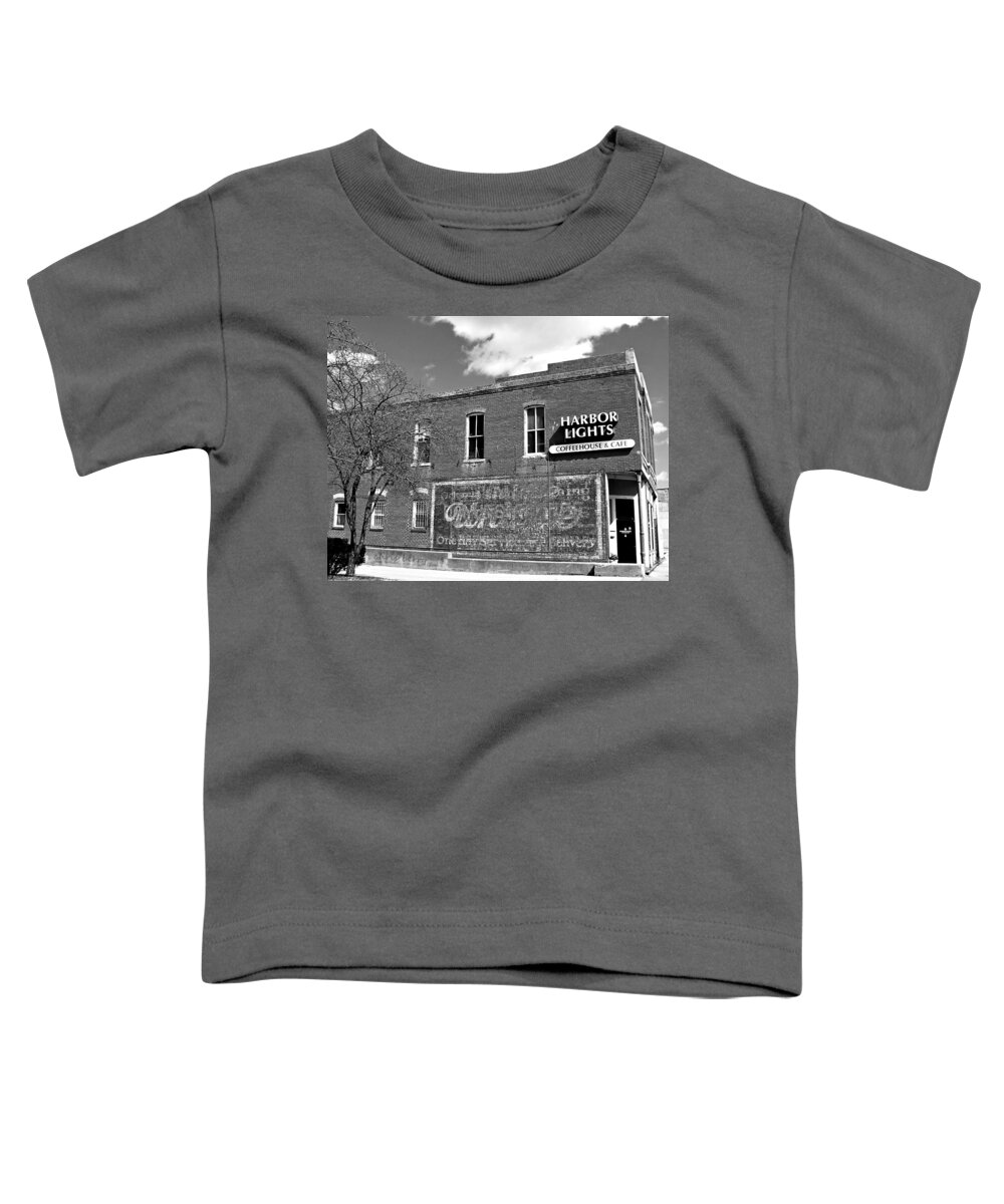 Building Toddler T-Shirt featuring the photograph Coffeehouse by Chris Berry