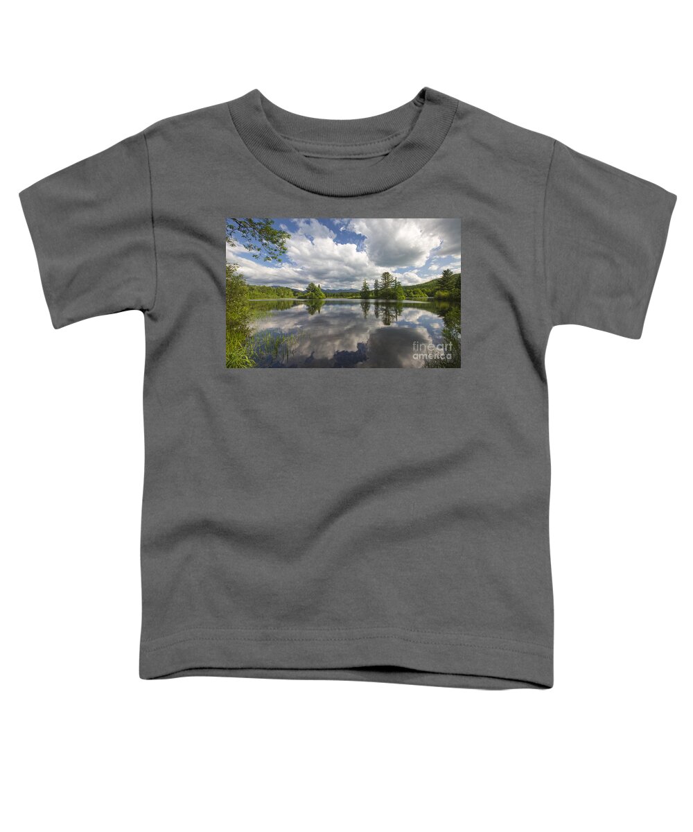Coffin Pond Toddler T-Shirt featuring the photograph Coffin Pond - Sugar Hill New Hampshire by Erin Paul Donovan