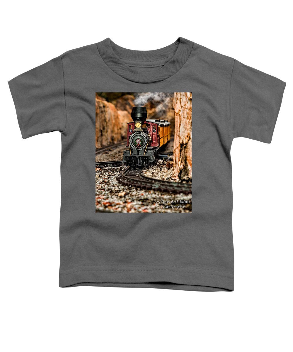 Christopher Holmes Photography Toddler T-Shirt featuring the photograph Coming Round The Bend by Christopher Holmes
