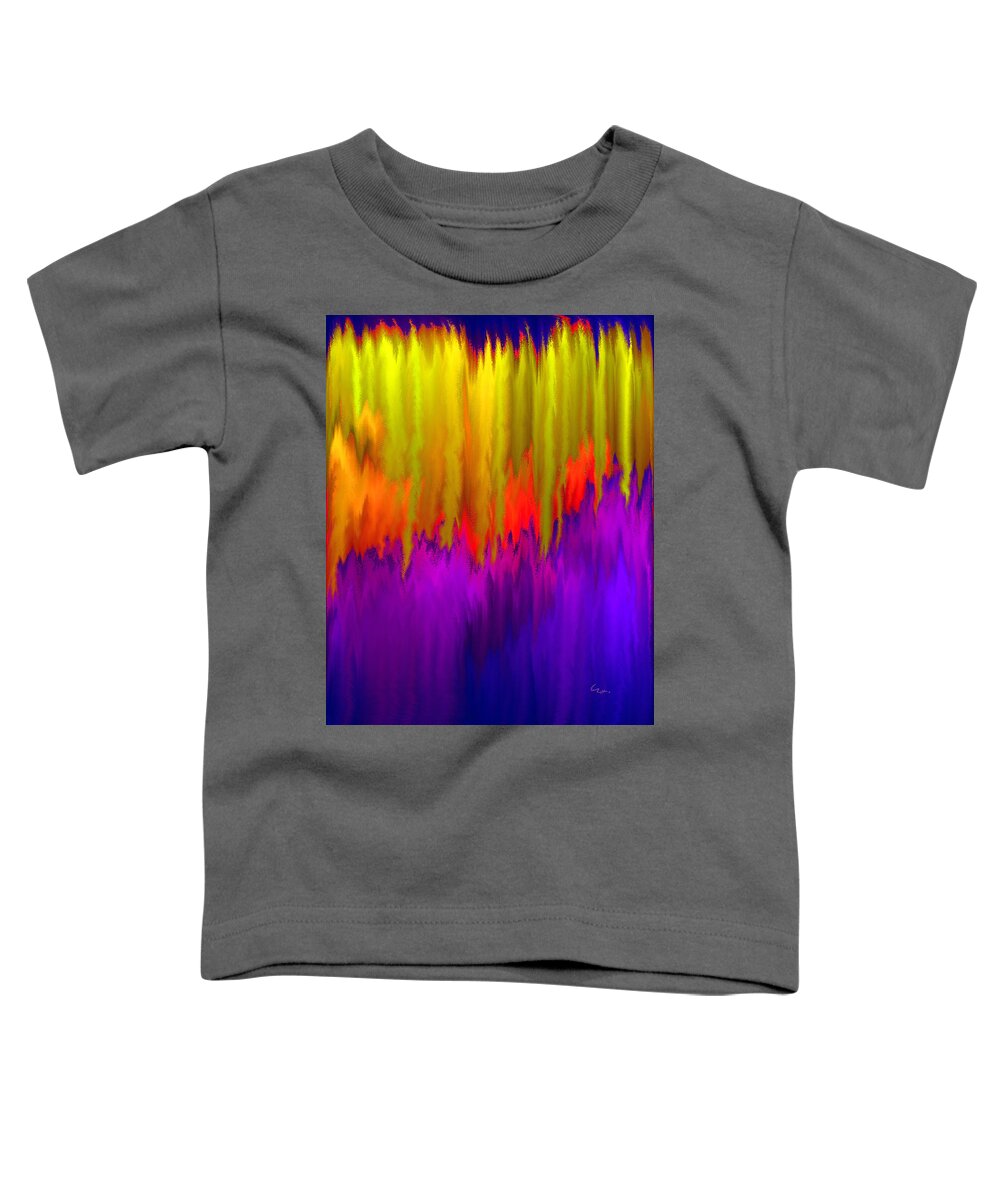 Consciousness Rising Toddler T-Shirt featuring the mixed media Consciousness Rising by Carl Hunter