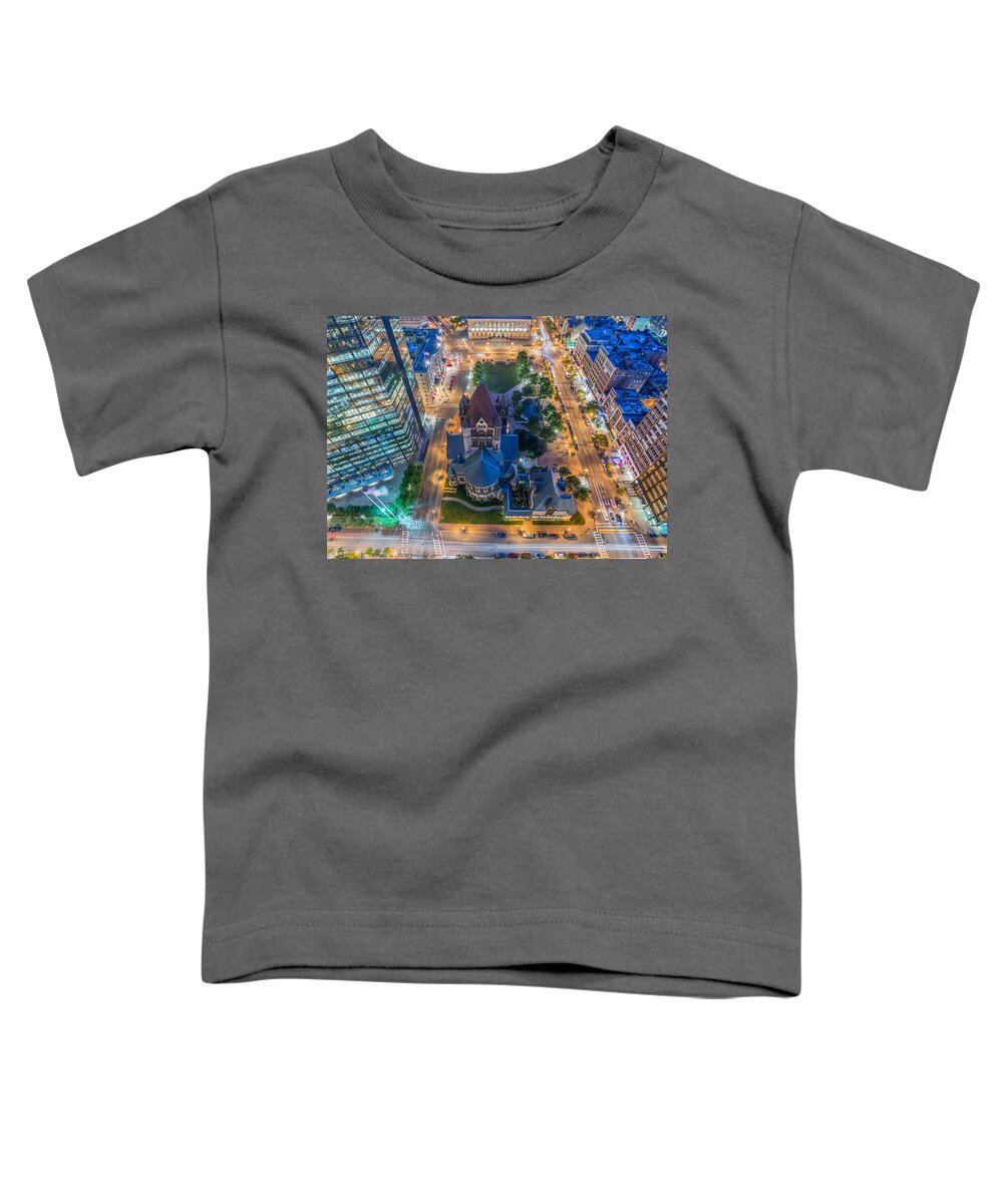 Boston Toddler T-Shirt featuring the photograph Copley by Bryan Xavier