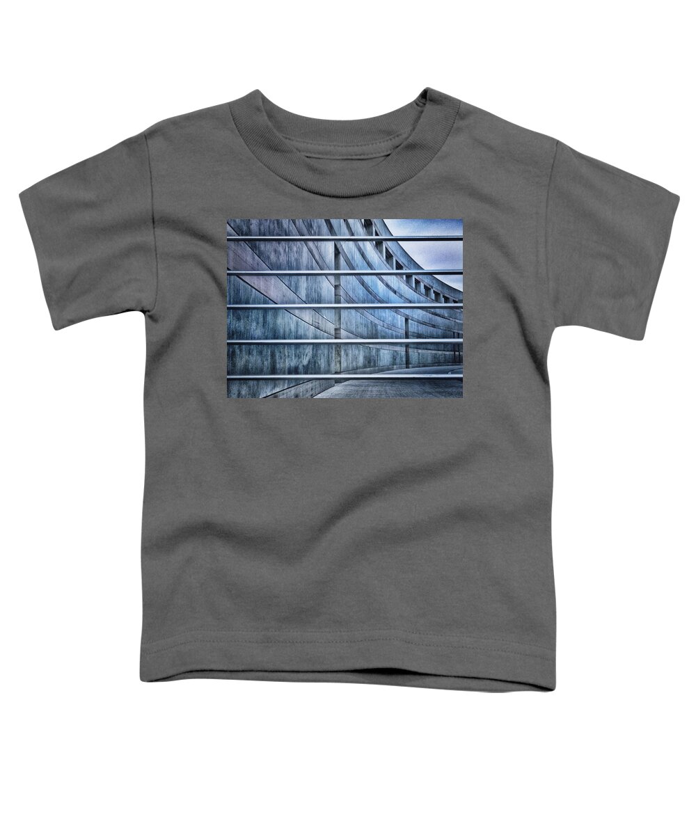 Crystal Bridges Museum Toddler T-Shirt featuring the photograph GreyTones by Gia Marie Houck