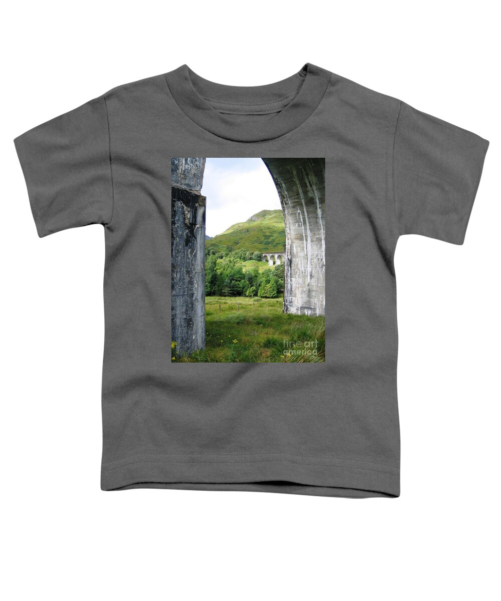Scottish Highlands Toddler T-Shirt featuring the photograph Curved by Denise Railey
