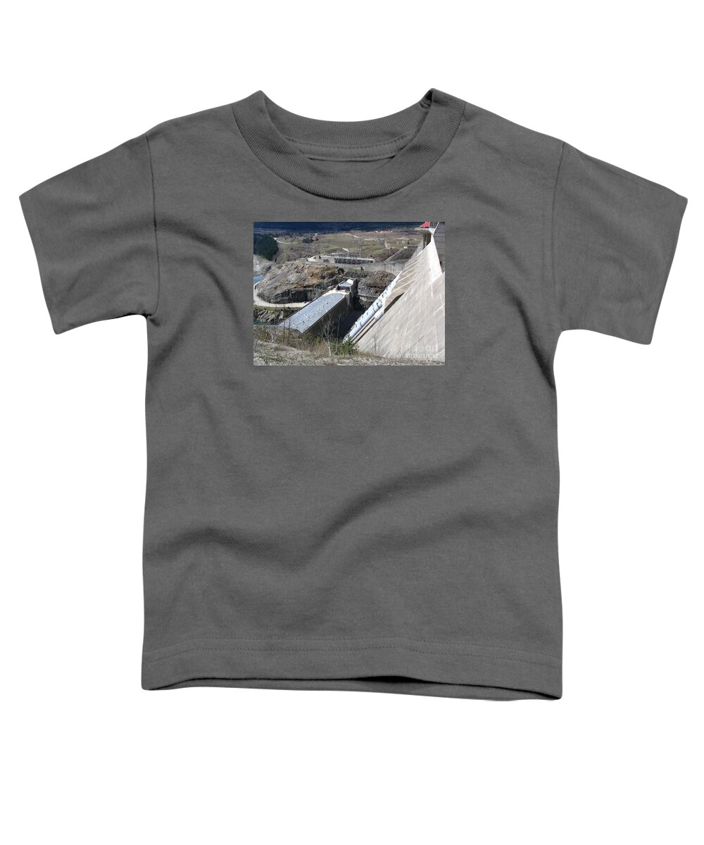 Dam Toddler T-Shirt featuring the photograph Dam It by Vivian Martin