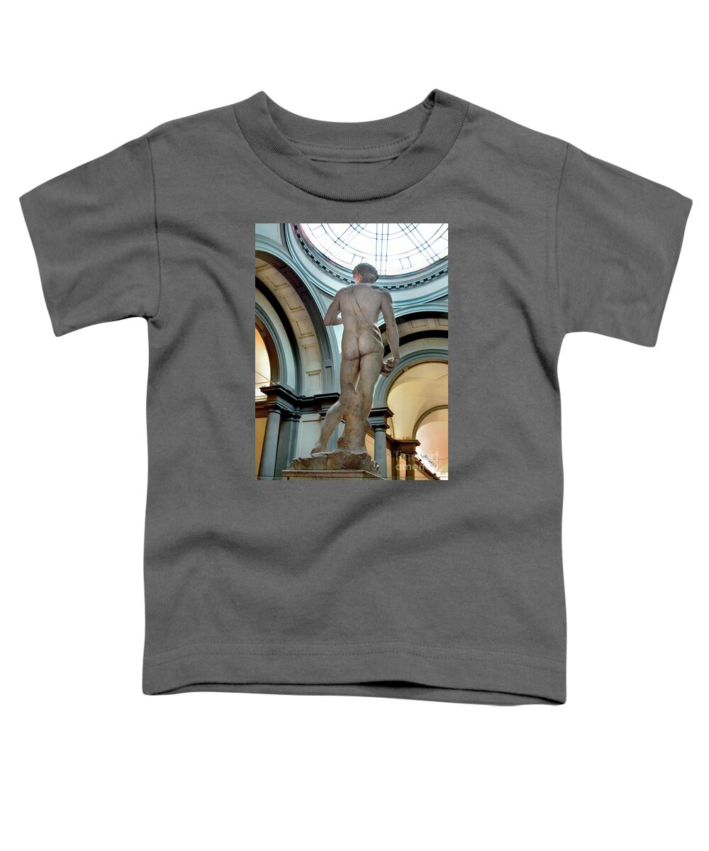 David Toddler T-Shirt featuring the photograph DAVID.Florence by Jennie Breeze