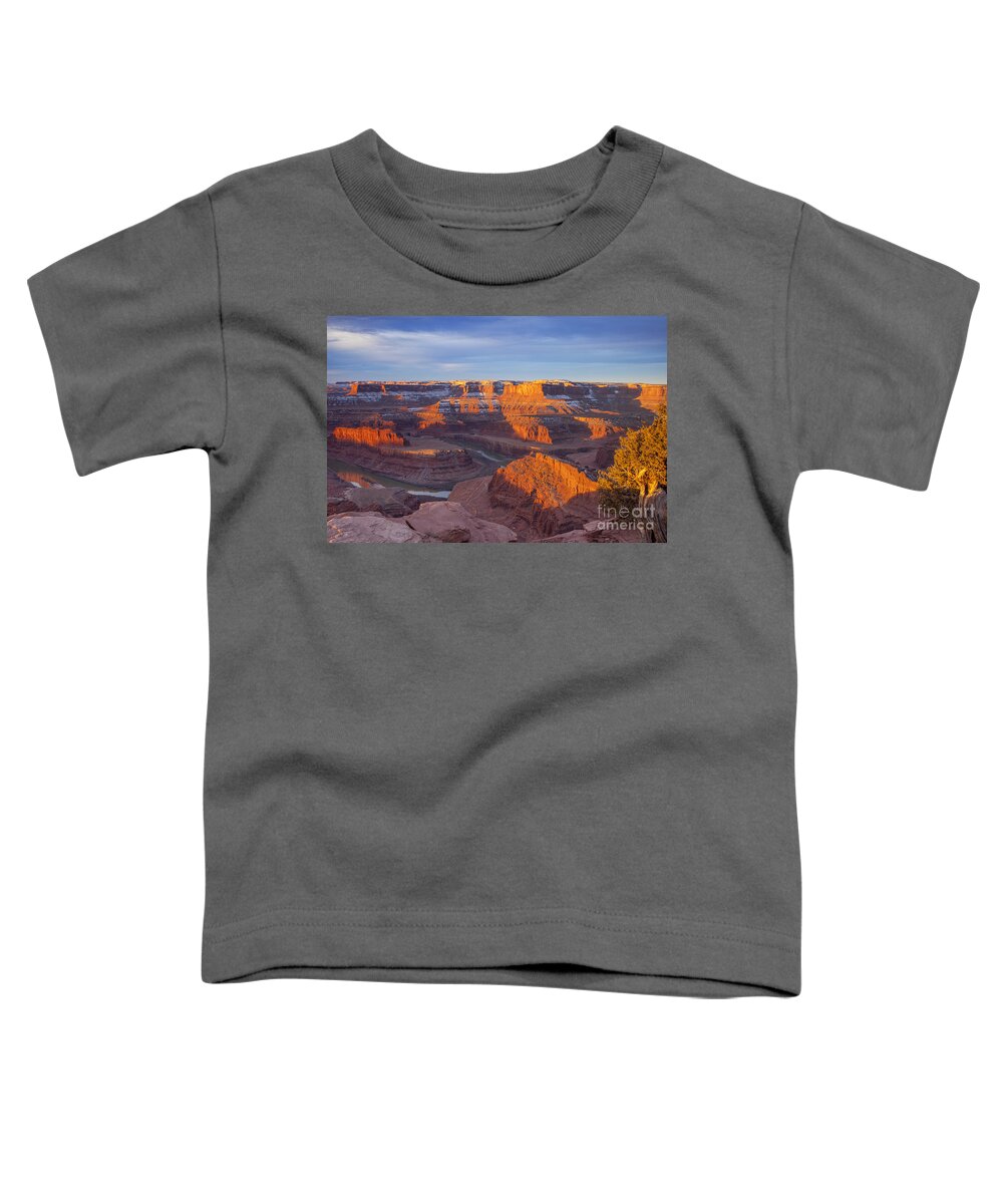 Dead Horse Park Toddler T-Shirt featuring the photograph Dead Horse State Park by Brian Jannsen