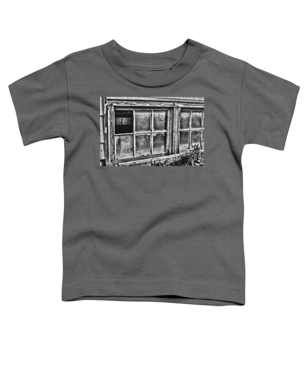 Dirty Windows Toddler T-Shirt featuring the photograph Dirty Windows by Ron Roberts