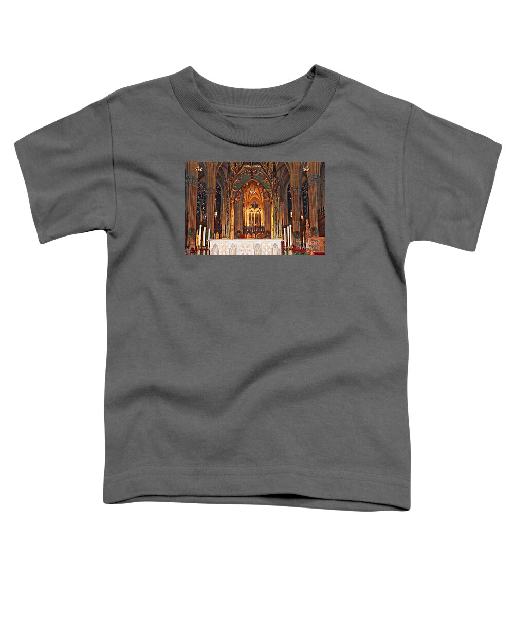 Marcia Lee Jones Toddler T-Shirt featuring the photograph Divine Arches  by Marcia Lee Jones