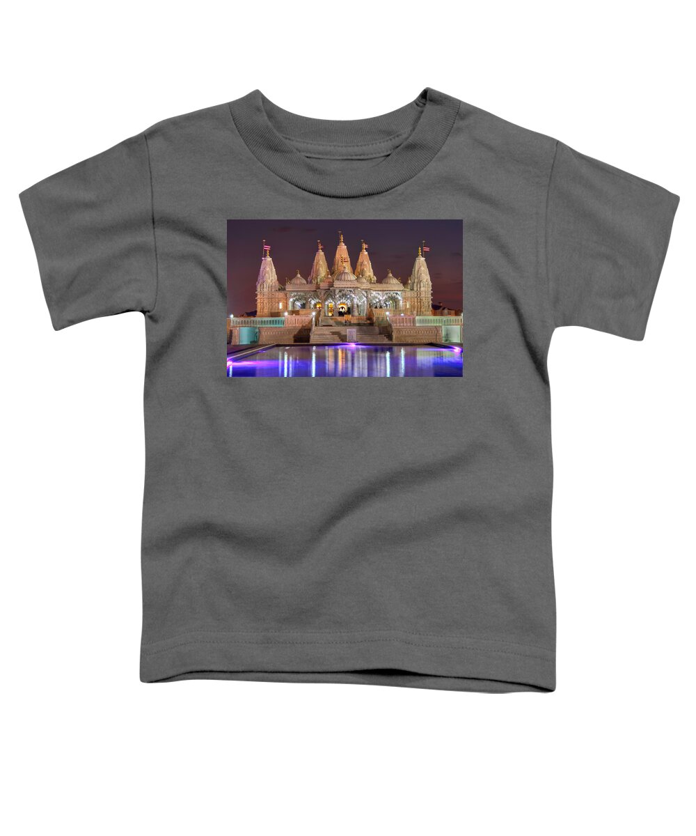 Hindu Toddler T-Shirt featuring the photograph Evening at the Mandir by Tim Stanley