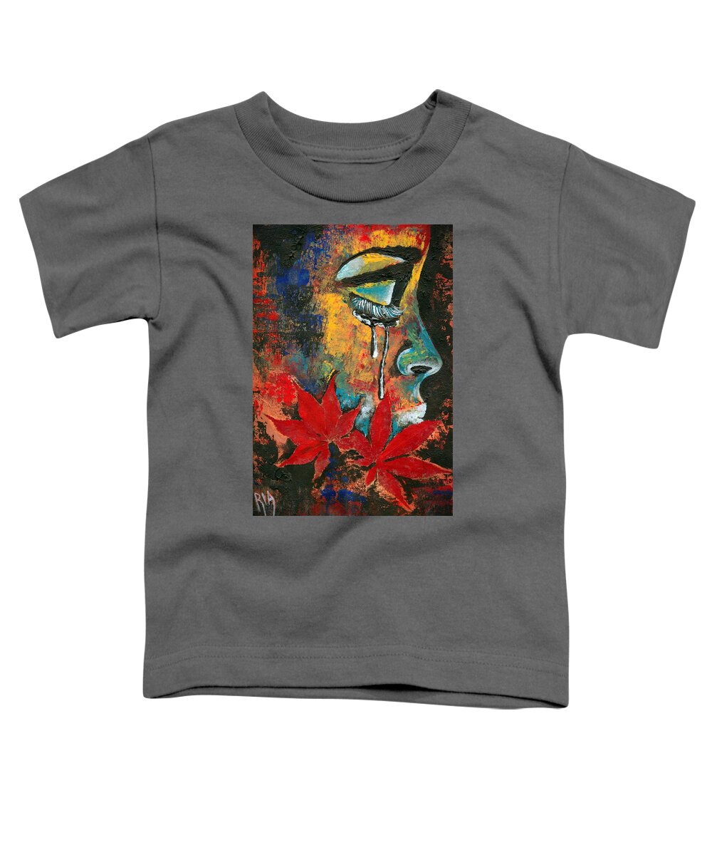 God Toddler T-Shirt featuring the photograph Eves Sin by Artist RiA