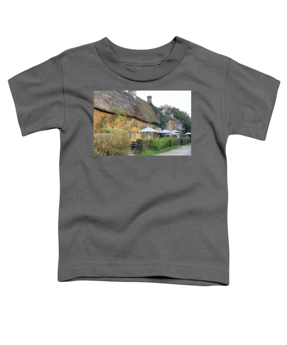 Pub Toddler T-Shirt featuring the photograph Falkland Arms Pub by David Birchall