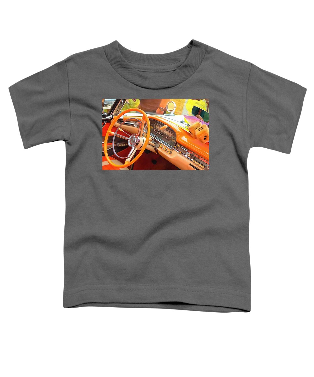 Ford Toddler T-Shirt featuring the photograph Ford Galaxie Skyliner 3 by Mick Flynn