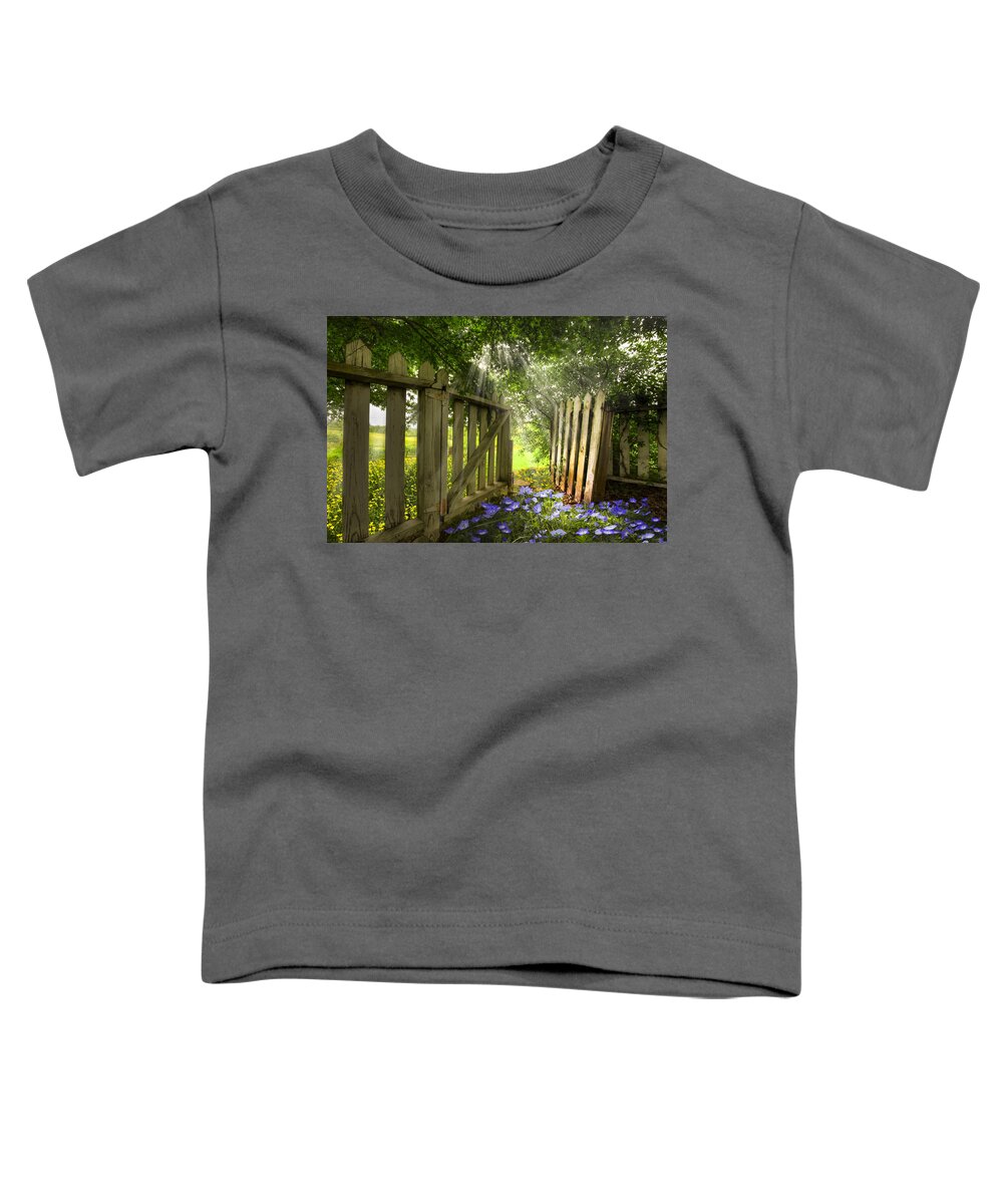 Appalachia Toddler T-Shirt featuring the photograph Garden of Eden by Debra and Dave Vanderlaan